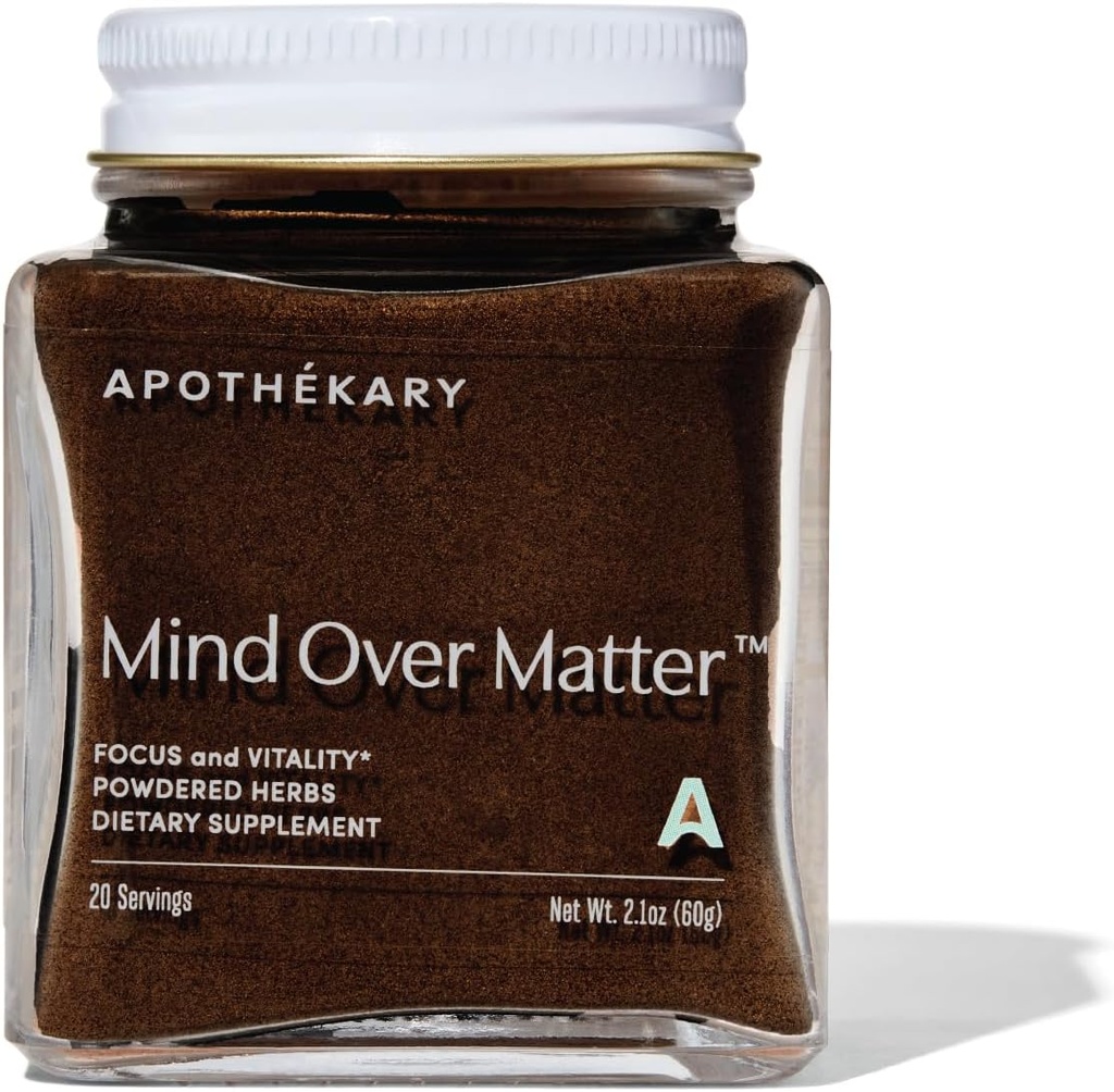 Apothékary um o snovi Kognitivna podpora gob v prahu, spomin in fokus, Stress Relief Zeliščni dodatek, sladkor brez, Vegan, Brez kofeina