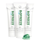 Biofreeze Professional Pain Relief Gel, 4 oz Tube (3-Pack) - hitro, hlajenje Relief za artritis, bolečine v mišicah, skupni, hrbet, vratu, bolečine v kolenu in več