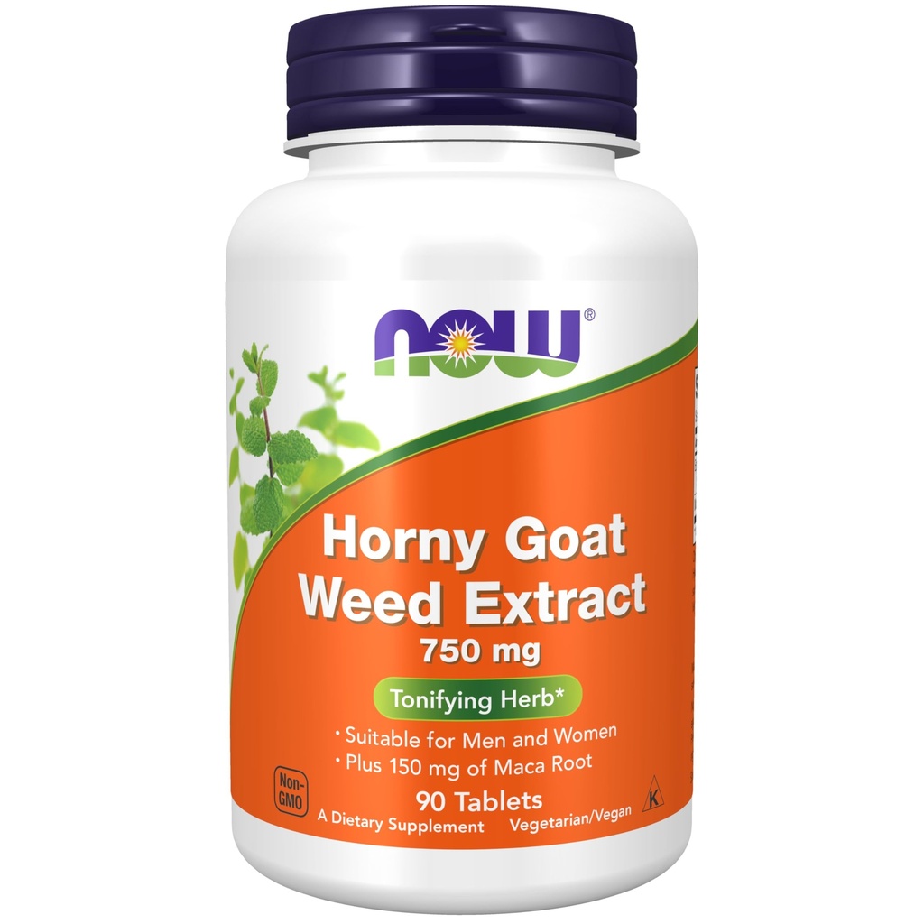 Zdaj dopolnila, Horny Kozji izvleček 750 mg Plus 150 mg Maca Root, Tonfying Herb*, 90 tablet