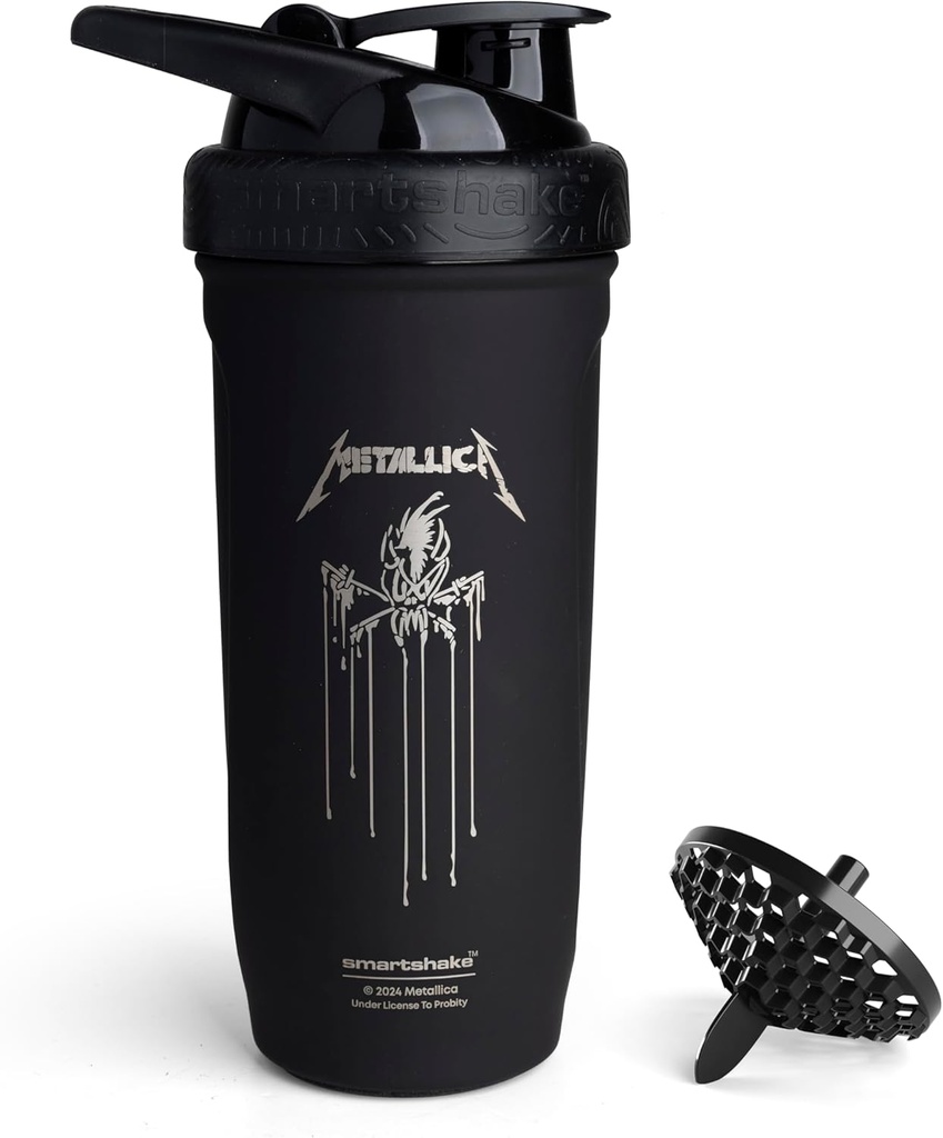 Smartshake Rockband Uveljavi plastenko brezšivne beljakovine Shaker 900 ml 