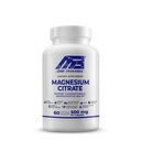 MB One Magnezijev citrat 500mg - zelo absorpcijska formula za mišice, živčne živce, podporo za spanje in kosti - Vegan, Non-GMO - Prebavne in zdravje srca - 60 Caps - 60 dnevna dobava
