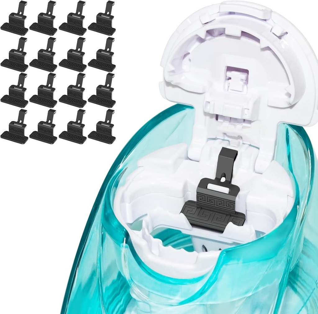 FireAnt Silicijeve soli Pods ponovno napolni pribor Združljiv z Navage Nazal Care, 16 Pack Reaser Silicijeve soli Pads ponovno napolni zamenjave, enostavno delovanje (Črna 16 Packs)