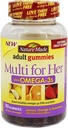 Narava narejena Multi za njeno Plus Omega-3 odrasle Gummies, 90 Count