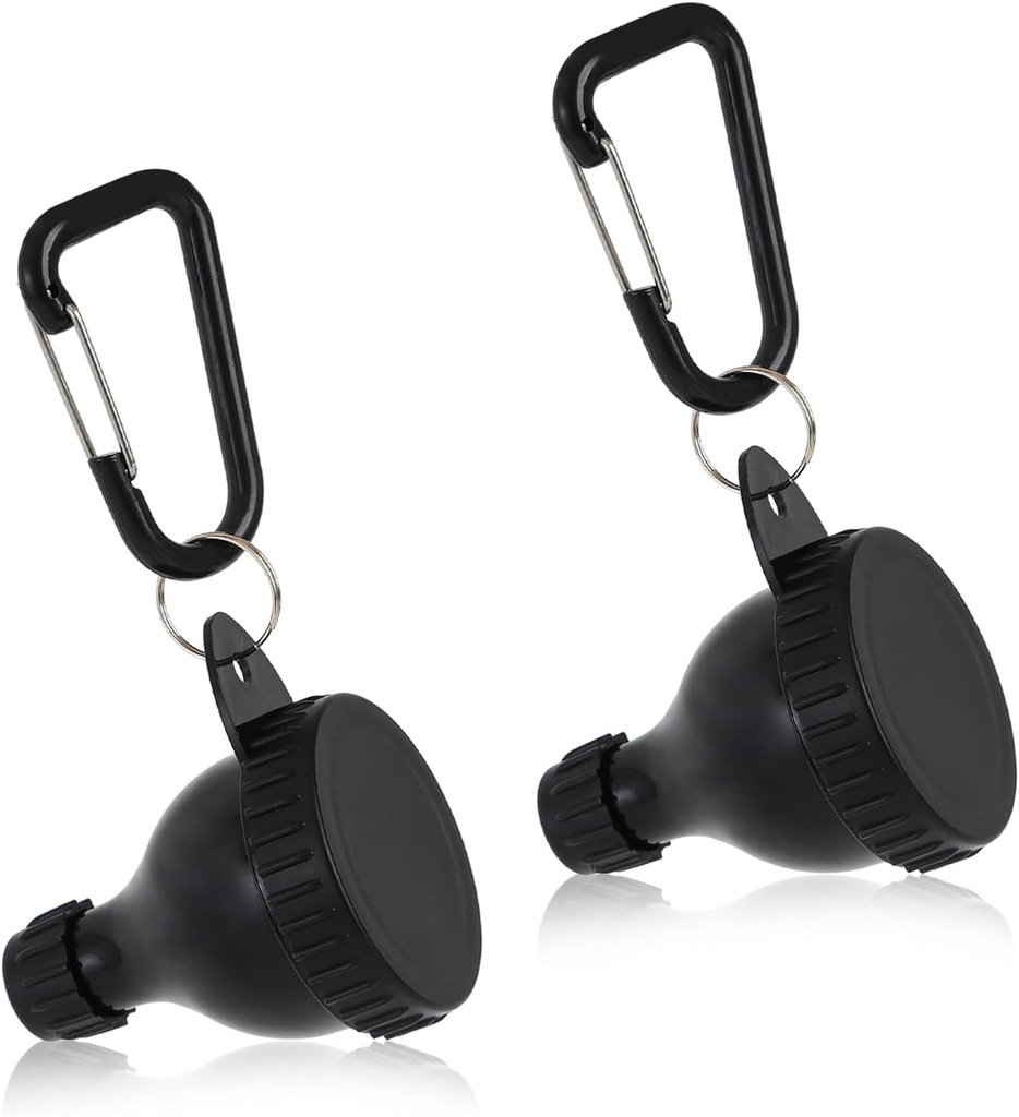 2 Pcs Protein Powder Container, Beljakovinski Powder Travel Container, Beljakovinski Powder Container to Go, Pre Workout/Gym Supplemen Ključna veriga (črna, 100ml)