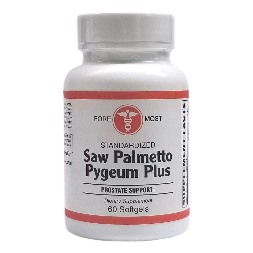Saw Palmetto Pigeum Plus, 60 softgels