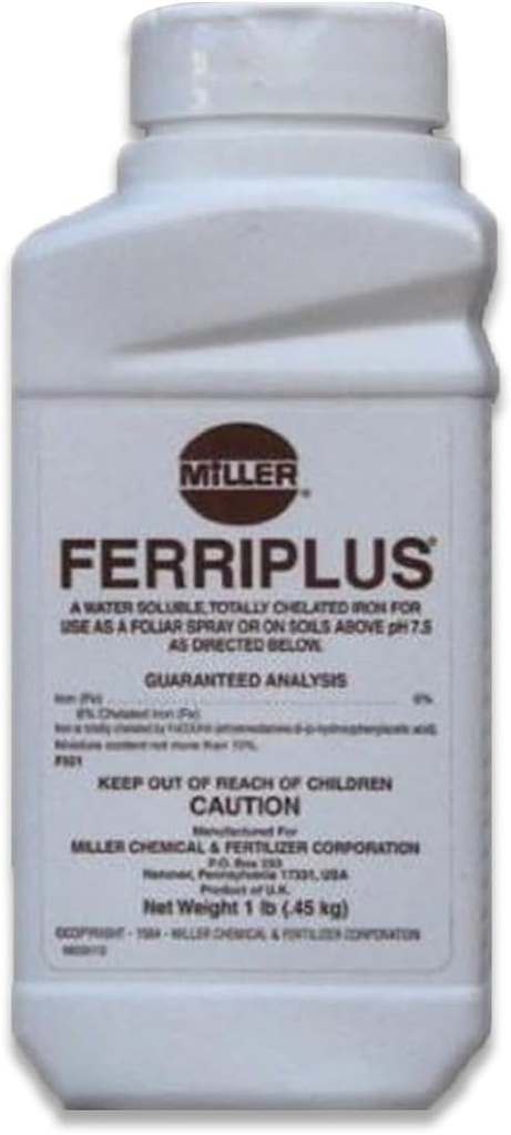MILLER Ferriplus 6% kelirano železo 1 lb