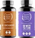 Happy Healthy Hippie Pojdi z Flow Menopause podporo in biti utemeljeni stres pomoč