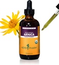 Herb Pharm Certified Organic Arnica Tekoči ekstrakt za podporo manjše bolečine - 4 Ounce