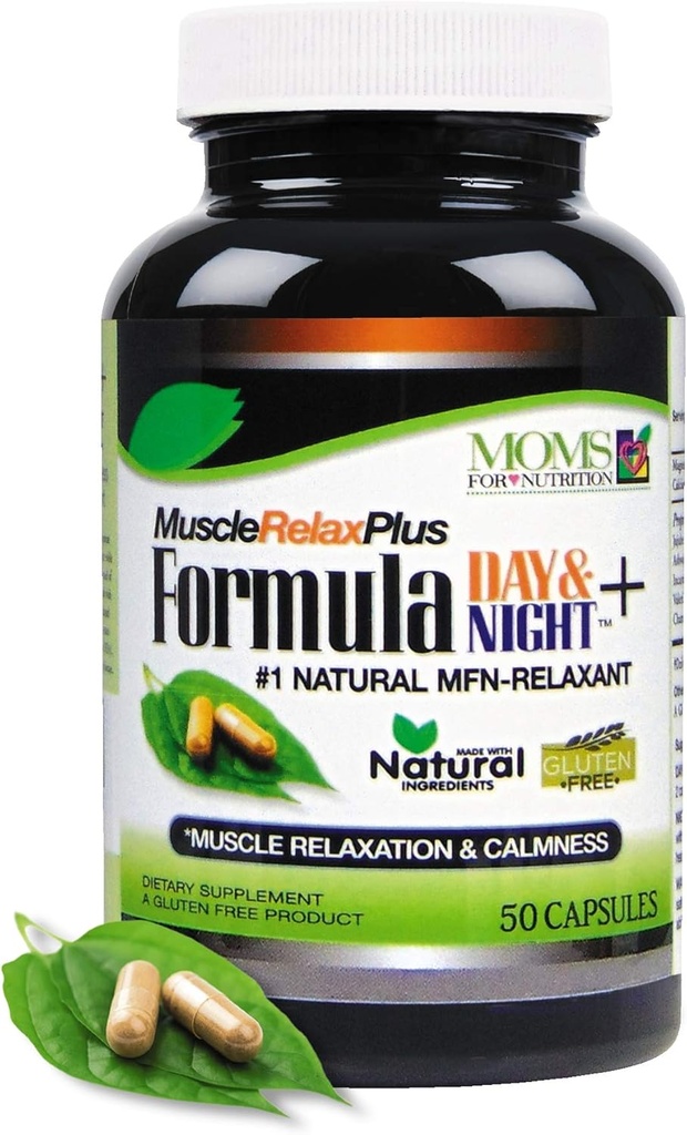 All Natural Muscle Relax Formula Plus - 50 kapsul - dnevni/nočni naravni relaksant