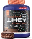 Ultimate Nutrition Prostar Whey Protein Powder Izolat, Chocolate Rojstni dan Torta - Nizka vsebnost ogljikovih hidratov, Visoka vsebnost beljakovin v prahu Shake for Muscle Gain & Recovery - Nizka vsebnost natrija, nizka vsebnost maščob & Keto Prijazna - 5.28 lbs Tub