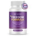 Candida Freedom Massey Medicina Colon Cleanse tablete - Obrta Prebavna za živo življenje - Gut Health Probiotic Complex - 60 kapsul