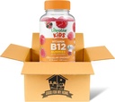 Vitamin B12 Gummies Bundle. Vključuje eno steklenico 90 ct Življenjski otroci Vitamin B12 Gummies. Prehranska dopolnila, Gluten brezplačno, Ne Gmo, in žvečljivi B12 Vitamini Gumies. To je dobro za mojo domačo škatlo!