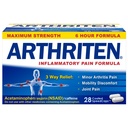 Inflammatory Pain Formula Caplets s 3 Aktivne sestavine: Aspirin, acetataminofen & kofein, bela, 28 Število (Pack of 1)
