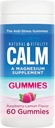 jogi Calm Gumies, Magnezij dopolnilo, Raspberry-Lemon aromo, Convenient, Okusni Gumies: Natural Vitality Calm Gumies za odrasle imajo odlične okus Malina-Lemon Flavor 60 Gumies