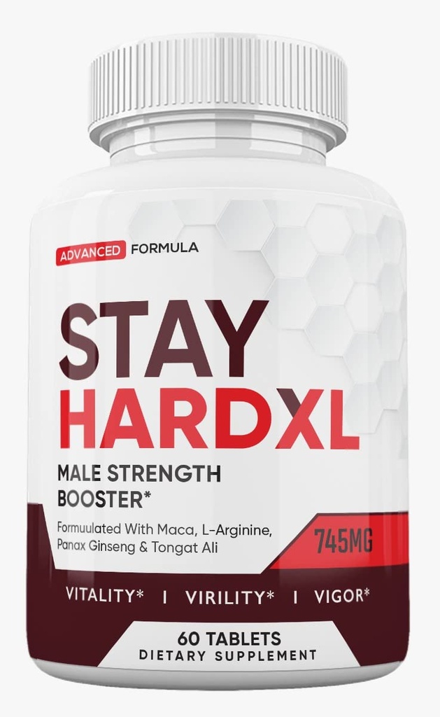 Zonata Stay Hard XL Supplement za moške je naravna Formula zasnovana za podporo in vzdrževanje moških ravni energije in zmogljivosti, Stay Hard XL spodbujanje splošno zdravje in vitalnost. (60 tablet)