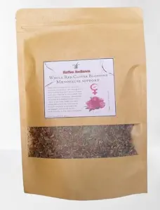 Native Radiance Herbal Supplement - rdeči Clover Blossoms, 1 oz, Menopause Podpora, rastlinsko-bazen, prašek, ena steklenica, vroče Flashes, Kardiovaskularno in zdravje kosti