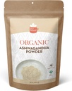 SPICY ORGANNIC Organic Ashwagandha Root Powder – 1 lb., Non-GMO, 100% Surovo iz Indije – indijski ginseng (Witania Somnifera) – Naravni stres Podpora, Energija & Imunsko zdravje