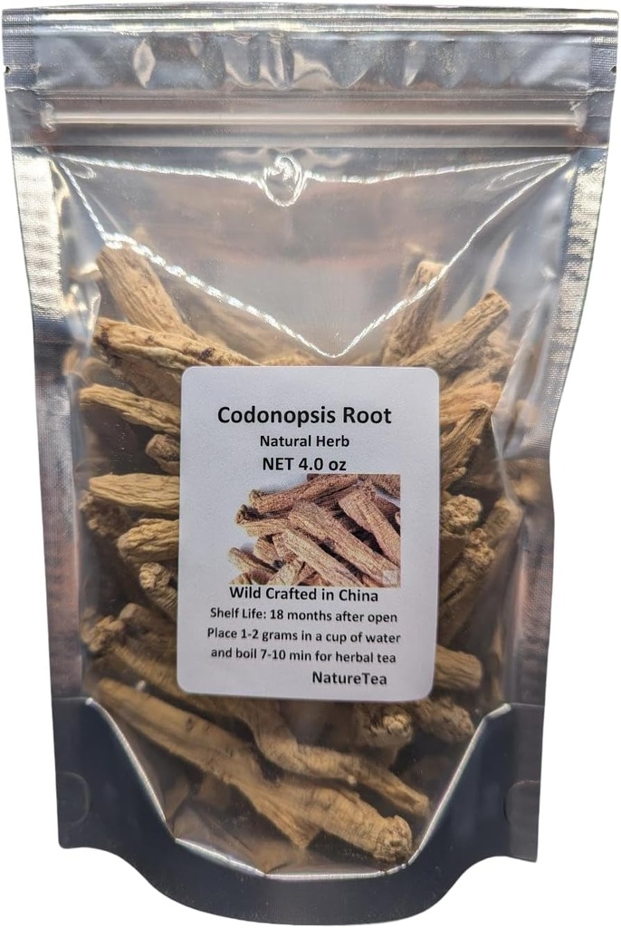 Codonopsis Root - Dang Shen posušeni Radix Codonopsis 100% iz narave (2 oz)
