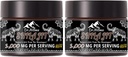 Pure Shilajit Resin, avtentična zlata stopnja A,1000mg Največja moč organsko naravna Shilajit Resin s fulvično kislino za energijo,Immune podpora,50 Grams,2 Pack