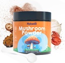 Mešanica gob v prahu (75 serviranja), deset gob dopolnilo z livom, Reishi, Cordyceps, Chaga, goba v prahu za kavo alternativa, Matcha 
