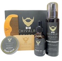 Bradati rastni komplet - Bradati rastni olje - Bradati šampon - Sandalwood Comb - Boar Brush, Bradati balzam - Naravni - Vlaženje - Grooming- Defrizzing