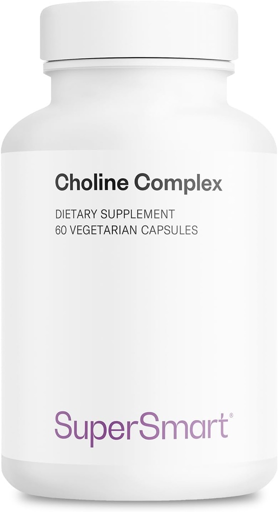 Superpametni - holin kompleks (Patented & Visoka moč) - z holin bitartrate, GPC Choline & CDP Choline - Visoka moč Choline dopolnila 