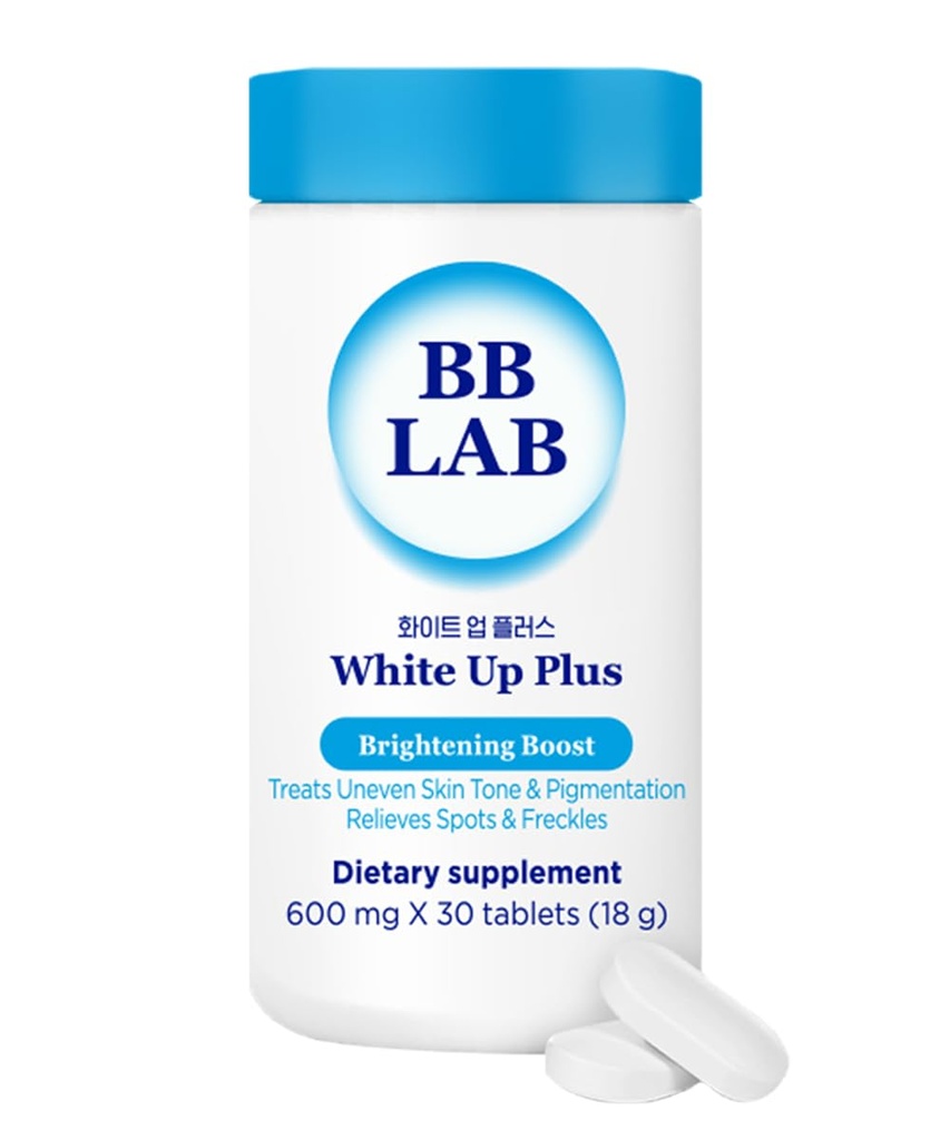 BB LAB White Up Plus Napredni dodatek za podporo koži, korejski glutation, L-cistin, vitamin C, temne pege in akne kože