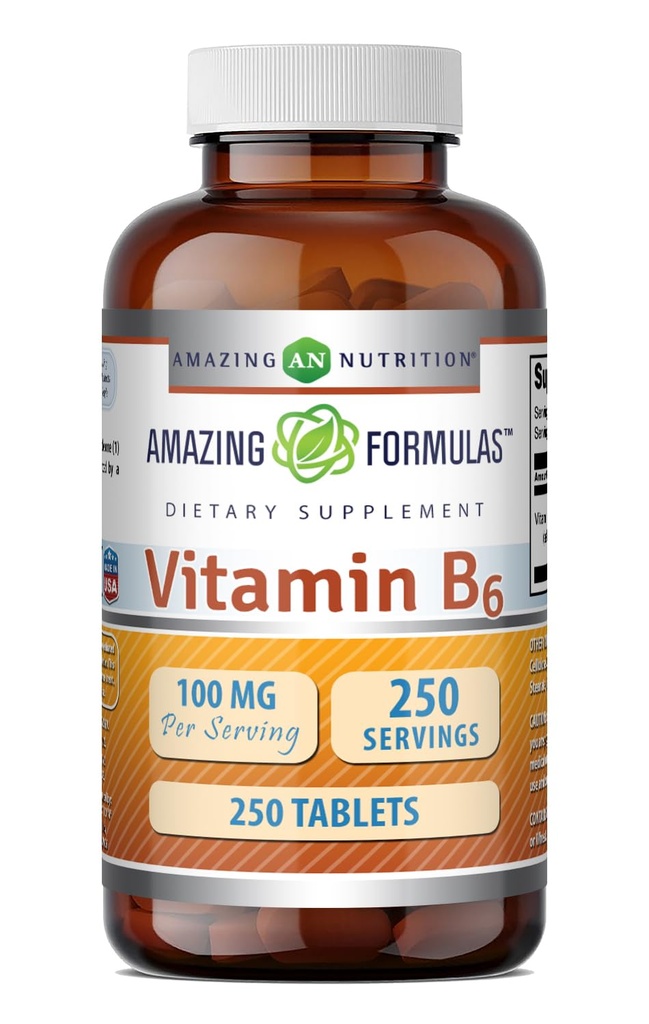 Neverjetne formule Vitamin B6 Supplement 