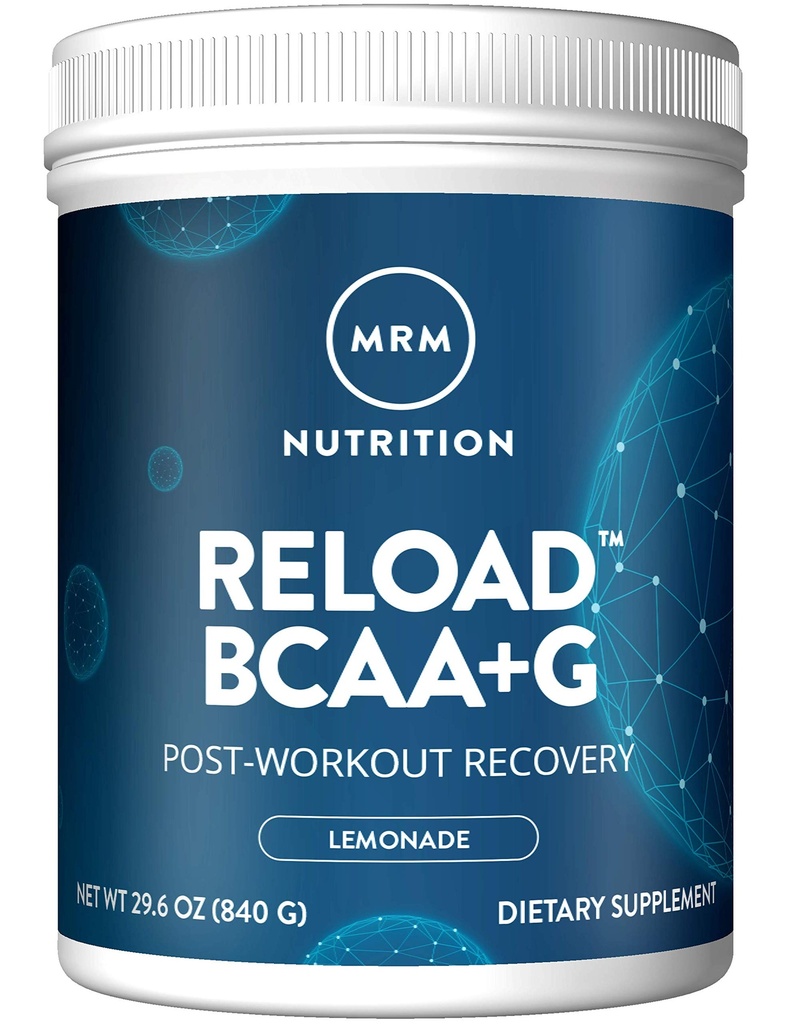 MRM BCAA+G RELOAD po treningu recovery – Lemon, 840g - 60 Servisi na zabojnik
