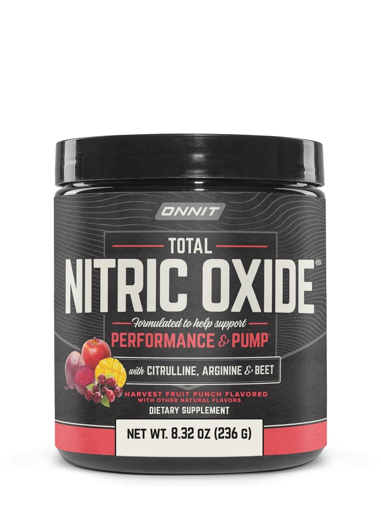 ONNIT skupni dušikov oksid vadba v prahu, IGENTM non-GMO testirana, sadni punch aroma, kofein-free prehrana dodatek za podporo rast mišic z NO3-T Arginin nitrat, 20 Servinga