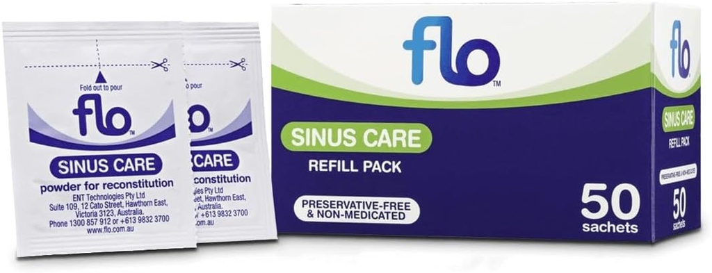 FLO Sinus Care ponovno napolni 50 vrečk