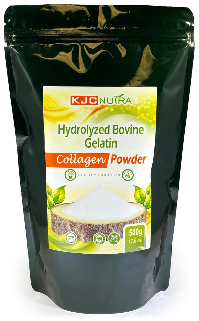 Kolagen v prahu Hidraliziran 500g (17,6 oz) Grass FED, Pašura dvignjena.