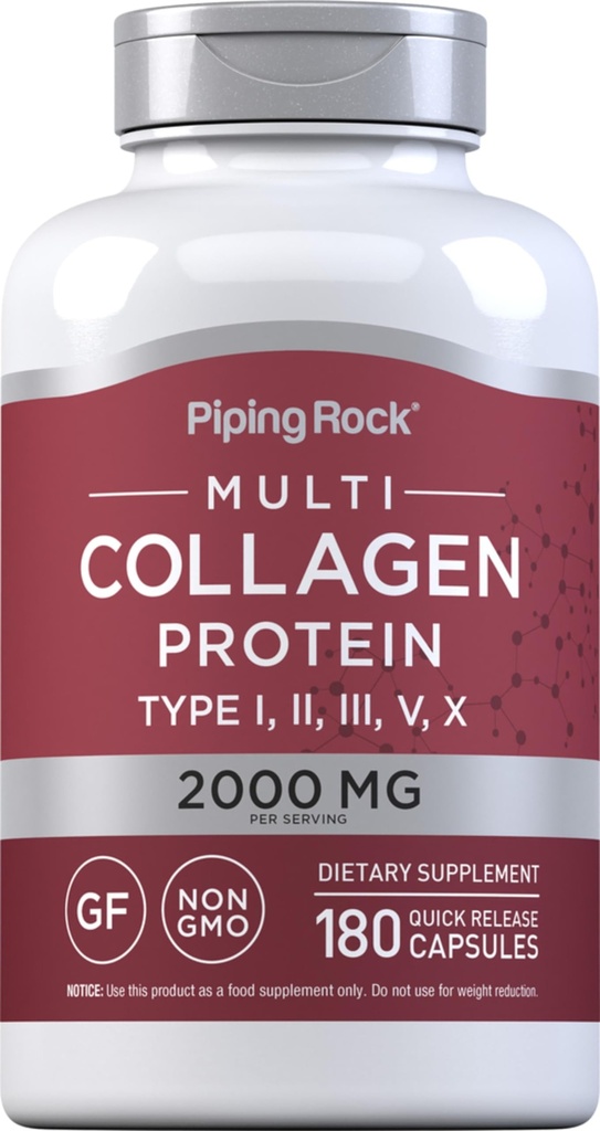 Piping Rock Multi Collagen Protein Kapsule 