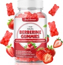 mehek medved Berberine s Ceylon Cimet Gumies Organic Berberine HCL 1500mg za presnovo Imunsko zdravje Brez sladkorja Berberine Dopolnila jagod Jagode Okusno 60