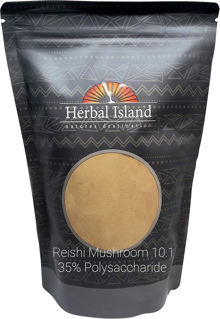 Reishi Goba ekstrakt 10:1 Prašek 1 LB ali 16 OZ 35% polisaharidi Ganoderma lucidum