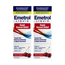 Emetrol nemočna tekoča navzea Relief - vznemirjena želodčna medicina - Pharmacist Priporočena slabost Relief - Cherry Flavor - 4fl oz, 2 pakiranji