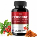 Berberine Dodatek 19,060mg,Berberine s Ceylon Cinamon, Bitter Melon,Milk Thistle,Berberine HCl dodatek(120 kapsul)
