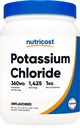 Nutricost kalijev klorid v prahu 1kg - brez glutena, brez glutena, brez glutena