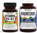 FarmHaven Magnezijev glicinat in vitamin D3 K2