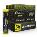 Pedialyte Sport Electrolyte Powder, Hitra hidracija s 5 ključnimi elektroliti za podporo mišic pred, med, in po vadbi, limona lime, 0.49-oz Packets (36 Count)