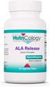 Nutriologija ALA sprostitev - Alpha-Lipojska kislina kompleks, R-Alpha-Lipoic, Biotin, Kalcij, prehranska dopolnila, vegetarijanske tablete - 60 Število