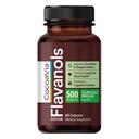 CocoaVia Heart & Brain Supplement, 30 Day, Cocoa Flavanol Extract, Memory & Circulation Booster, Dušikov oksid, Booster Kisik & Energy, rastlina na osnovi glutena, Vegan, 60 kapsul