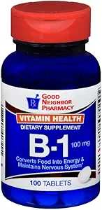 Dober sosed Lekarna Vitamin B-1 100 mg Tablete, 100 Število