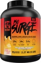 Mutant ISO Surge Whey Protein Isolate Powder deluje hitro, da pomaga obnoviti, zgraditi mišice, razsutem stanju in moči (5 funt, velika pomarančna krema)