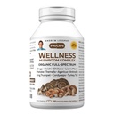 ANDREW LESSMAN Wellness goba kompleks 180 Kapsule - Organska mešanica celotnega spektra 11 gob - podpira splošno zdravje in vitalnost - brez dodatkov. Kompleks gob