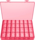 XL tablete Organizator 4 krat na dan, BUG HULL Extra velike tedenske tablete Box Case, 7 Day Vitamin Container Daily Pill Imetnik za trsko-liver olje, vitamini, dodatki