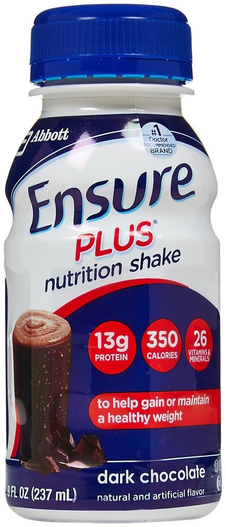 Poskrbite Plus Nutriton Shake temna čokolada - 6 PK
