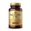 Solgar Melatonin 5 mg, 60 Nuggets - pomaga spodbujati sprostitev in počitek - klinično Študiran Melatonin - Vegan, Gluten Free, Dairy Free, Kosher - 60 Služabniki