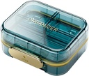 1 Pack Travel Organizator tablete, 7 Kompartmenti tablete Box, Dnevni prenosljiv tablete zaboj za zadrževanje vitaminov, 3 Inches tablete vsebnik za Žepna Purse Medicine Organizator
