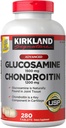 Podpis zdravila Kirkland Glukozamin in hondroitin, 280 tablet